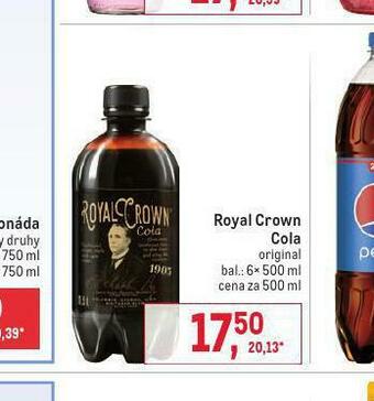 Makro Royal crown cola nabídka