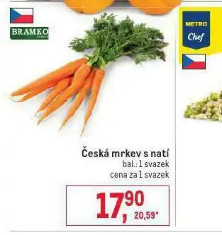 Makro Česká mrkev s antí nabídka