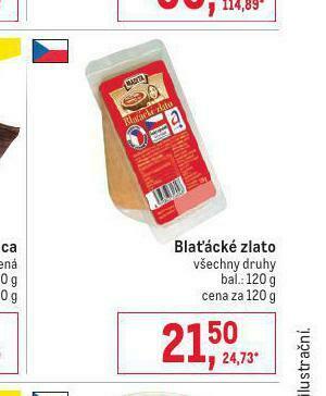 Makro Blaťácké zlato nabídka