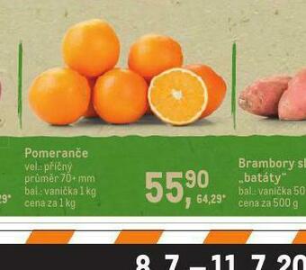 Makro Pomeranče nabídka