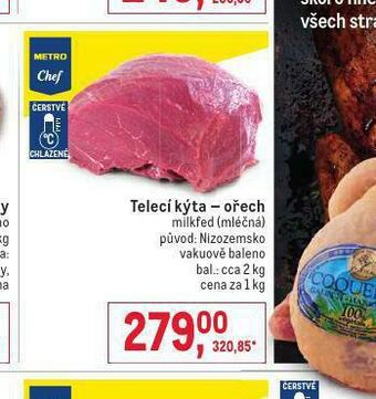 Makro Telecí kýta - ořech nabídka