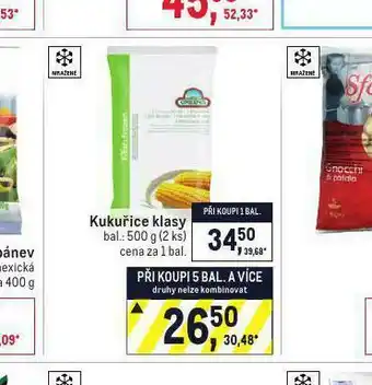 Makro Kukuřice klas nabídka