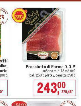Makro Prosciutto di parma d.o.p. nabídka