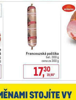 Makro Francouzská paštika nabídka