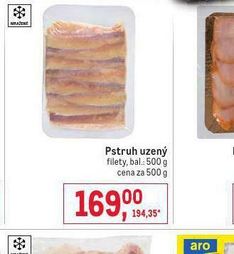 Makro Pstruh uzený nabídka