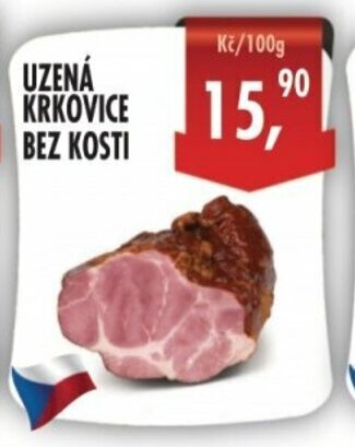 RABBIT řeznictví Uzená krkovice bez kosti 100g nabídka