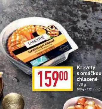 Billa Krevety s omáčkou chlazené 130 g nabídka
