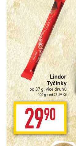 Billa Lindor tyčinky od 37 g nabídka