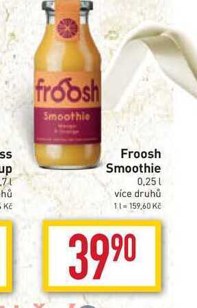 Billa Froosh smoothie 0,25l nabídka