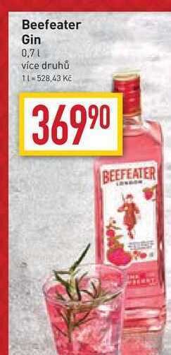 Billa Beefeater gin 0,7l nabídka