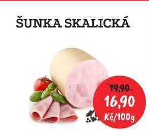 RABBIT řeznictví Šunka skalická, 100 g nabídka