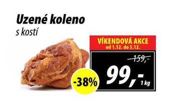 ZEMAN Uzené koleno s kostí, 1 kg nabídka