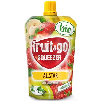 Rohlik.cz Fruit & go bio allstar ovocný snack jablko, banán a jahoda nabídka