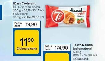 Tesco 7days croissant nabídka