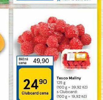 Tesco Maliny nabídka