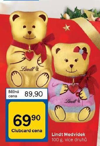 Tesco Lindt medvídek nabídka