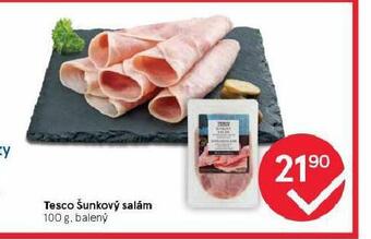 Tesco Šunkový salám nabídka