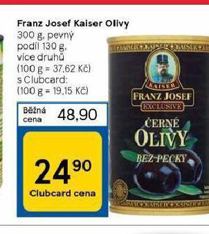 Tesco Franz josef kaiser olivy nabídka