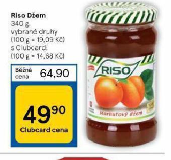 Tesco Riso džem nabídka