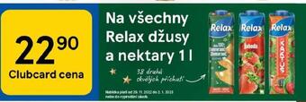 Tesco Relax džus nabídka
