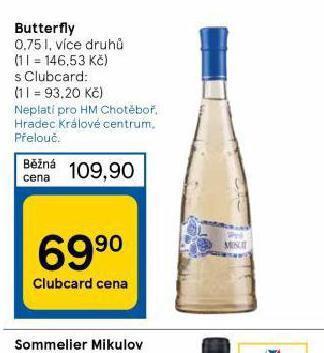 Tesco Butterfly nabídka