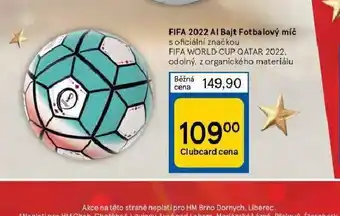 Tesco Fifa 2022 fotbalový míč nabídka