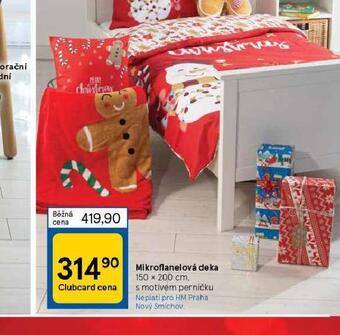 Tesco Mikrovláknová deka nabídka