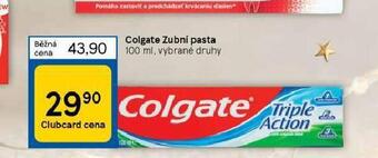 Tesco Colgate zubní pasta nabídka