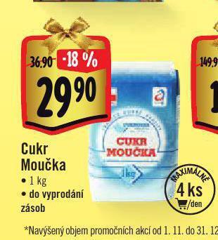Jip Cukr moučka nabídka
