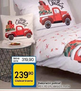 Tesco Dekorační polštář nabídka