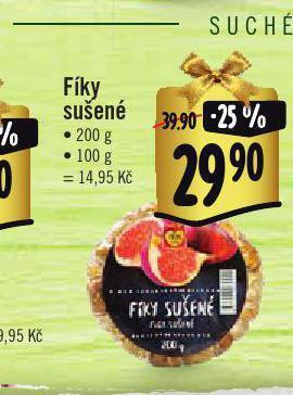 Jip Fíky sušené nabídka