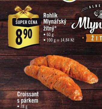 Jip Rohlík mlynářský žitný nabídka