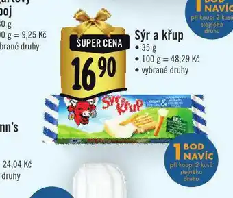 Jip Sýr a křup nabídka