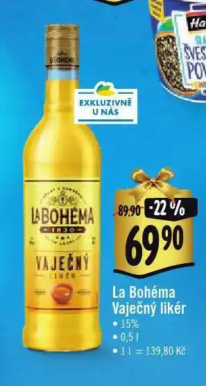 Jip La bohéma vaječný likér nabídka
