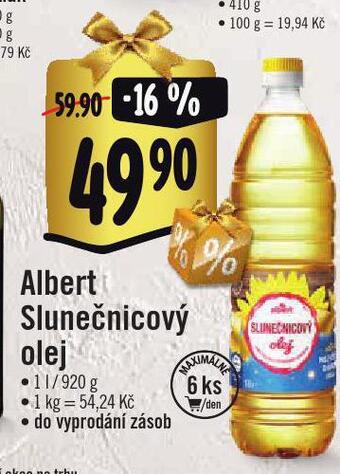 Jip Slunečnicový olej nabídka