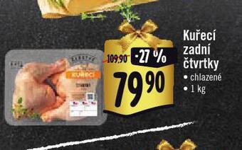 Jip Kuřecí zadní čtvrtky nabídka