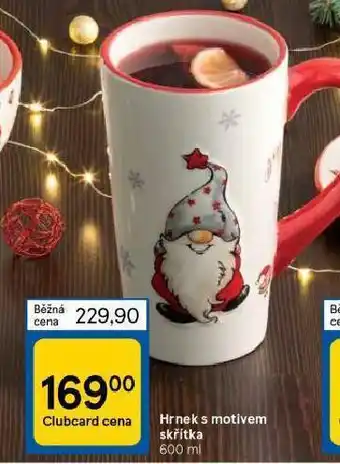 Tesco Hrnek s motivem skřítků nabídka