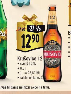 Jip Pivo krušovice nabídka