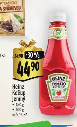Jip Heinz kečup nabídka