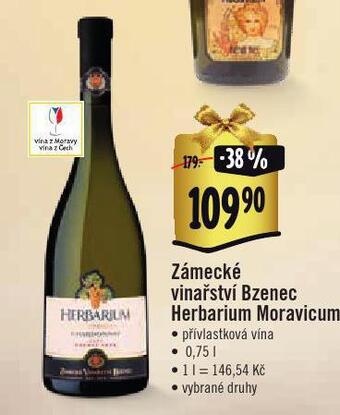 Jip Zámecké vinařství bzenec nabídka