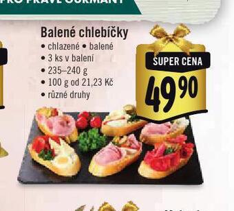 Jip Balené chlebíčky nabídka