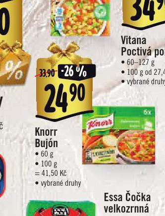 Jip Knorr bujón nabídka