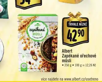 Jip Zapékané ořechové musli nabídka