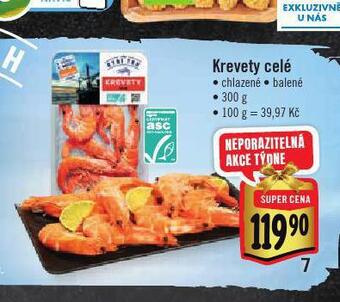 Albert Krevety celé nabídka