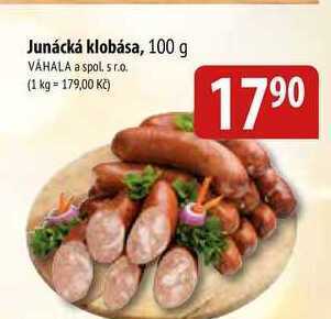 Bala Junácká klobása, 100 g nabídka