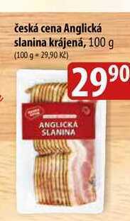 Bala Česká cena anglická slanina krájená, 100 g nabídka