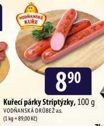 Bala Kuřecí párky striptýzky, 100 g nabídka