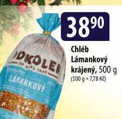 Bala Chléb lámankový krájený, 500 g nabídka