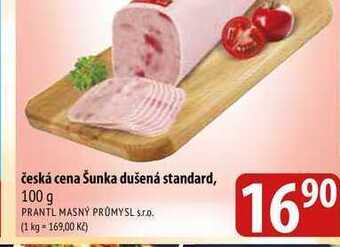 Bala Česká cena šunka dušená standard, 100 g nabídka