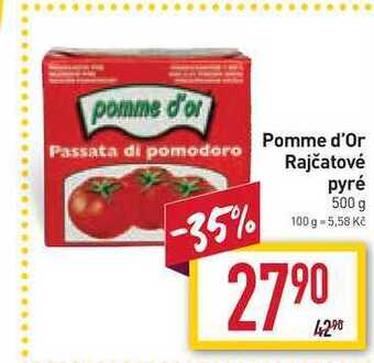Billa Pomme d'or rajčatové pyré 500 g nabídka